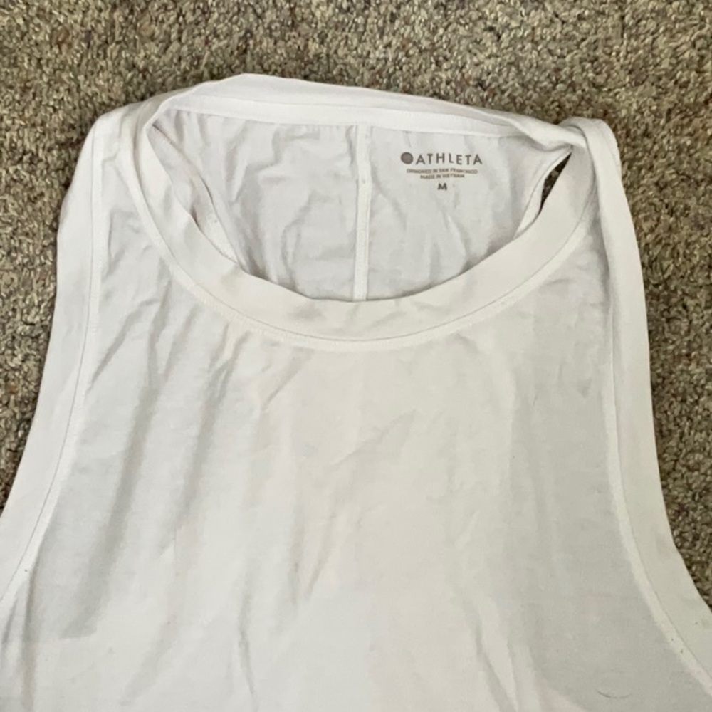 High low Athleta tank